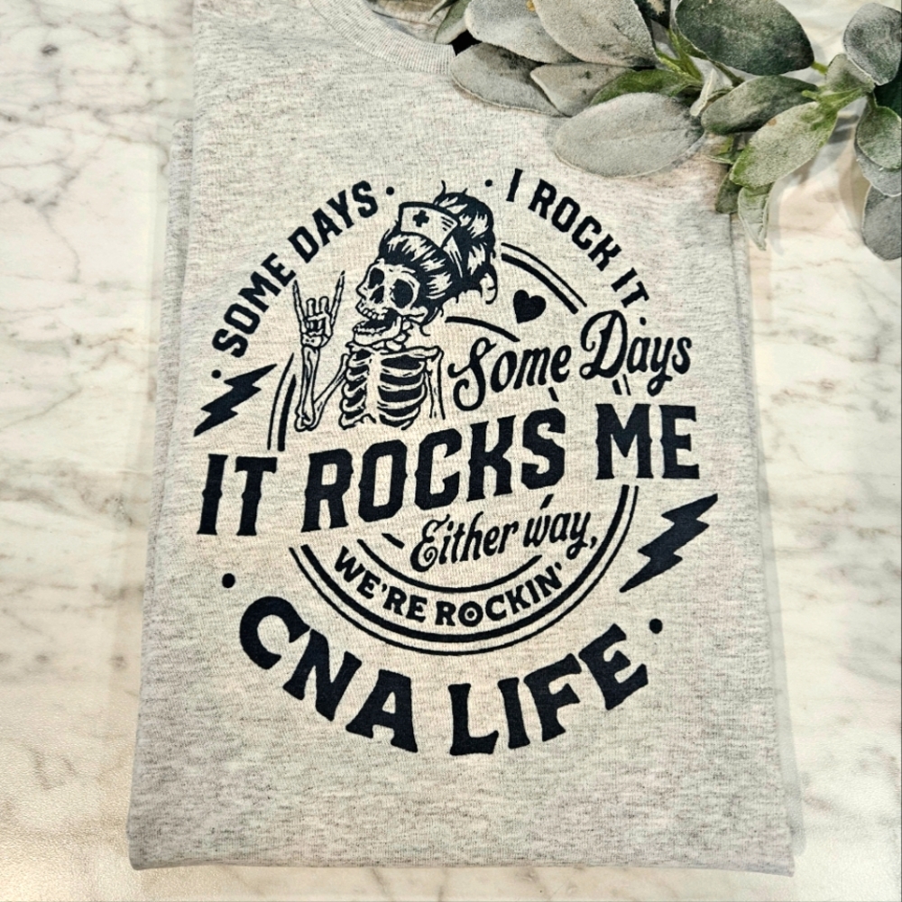 CNA life shirt nursing assistant popular healthcare it rocks me humor